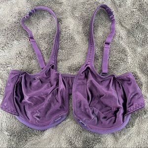 Victoria’s Secret front closure purple bra